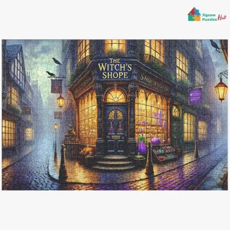 Witch's-Shop-1 Jigsaw Puzzle For Adults