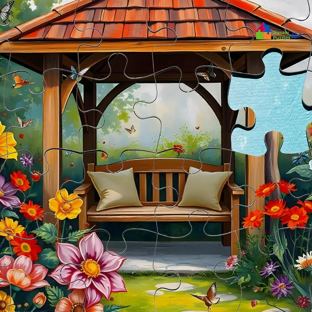 Botanical Garden Jigsaw Puzzle - 1000 Piece Jigsaw Puzzle For Adults, Daily Life Puzzle