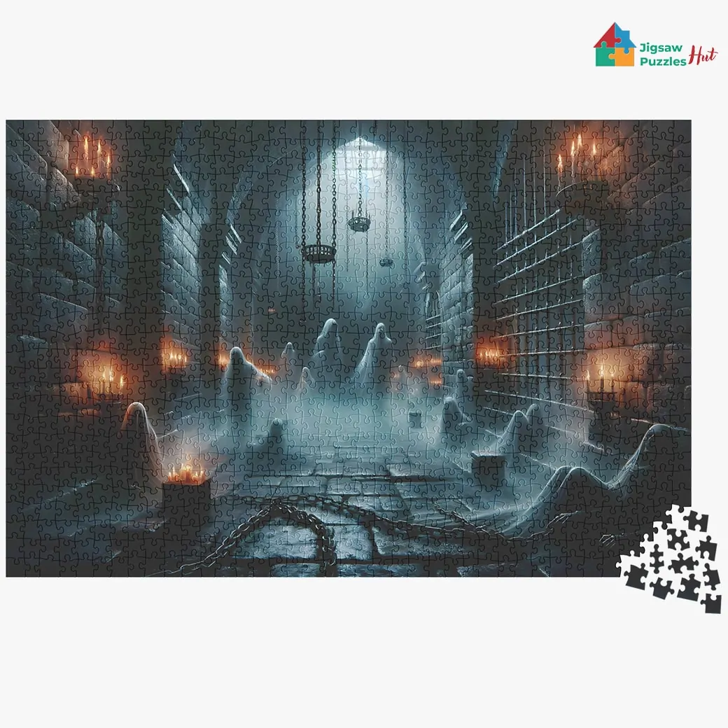 Dungeons Of Lost Souls Puzzle – 1000 Piece Jigsaw Puzzle For Adults