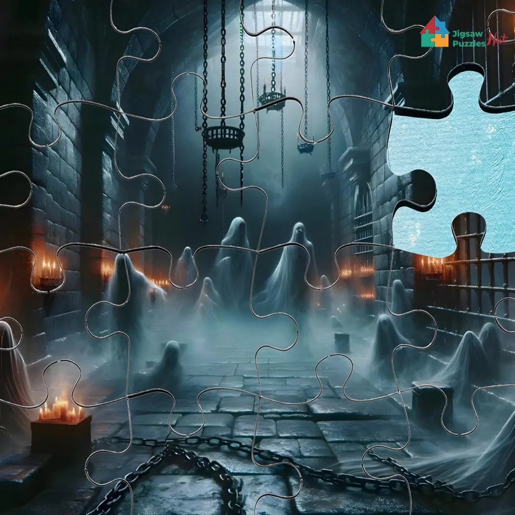 Dungeons Of Lost Souls Puzzle – 1000 Piece Jigsaw Puzzle For Adults