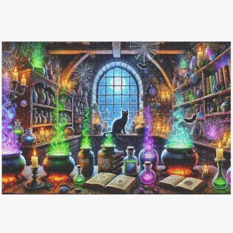 Witch's-Brew Jigsaw Puzzle For Adults