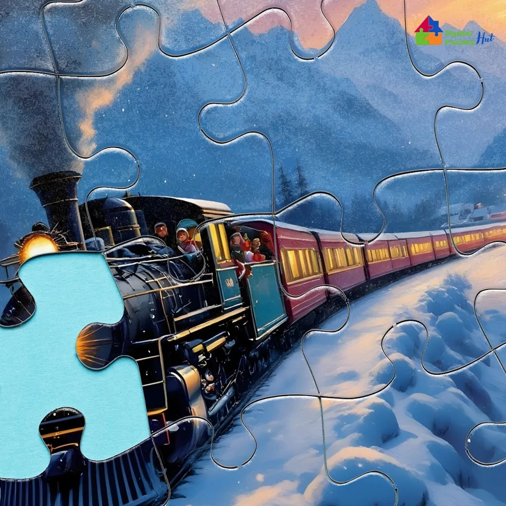 Polar Express Adventure Jigsaw Puzzle - 1000 Piece Christmas Puzzle For Adults