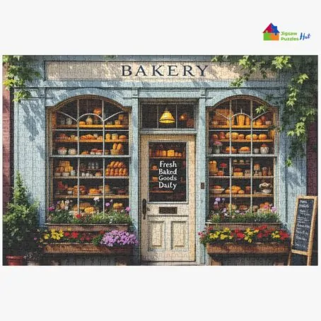 Classic Old Bakery Jigsaw Puzzle - 1000 Piece Jigsaw Puzzle For Adults