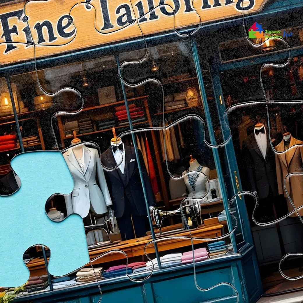 Vintage Tailor Shop Jigsaw Puzzle - 1000 Piece Jigsaw Puzzle For Adults