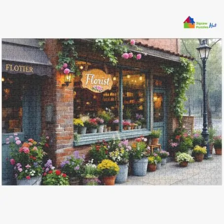 Flower Shop Jigsaw Puzzle - 1000 Piece Jigsaw Puzzle For Adults
