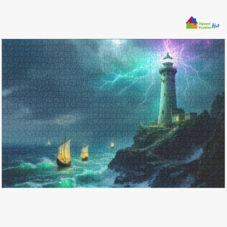 The Enchanted Lighthouse Jigsaw Puzzle - 1000 Piece Jigsaw Puzzle For Adults