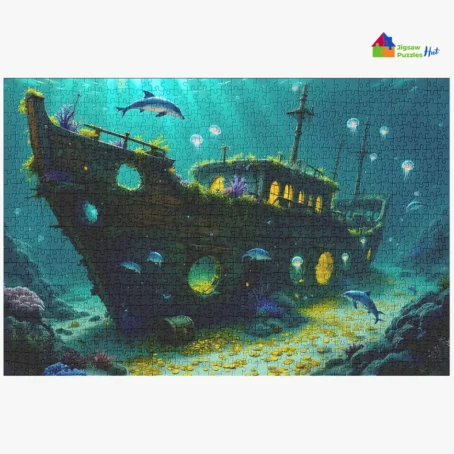 The Enchanted Shipwreck Jigsaw Puzzle - 1000 Piece Jigsaw Puzzle For Adults