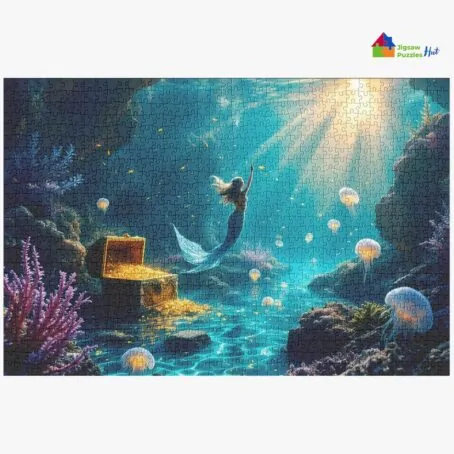 Mermaid Cove Jigsaw Puzzle - 1000 Piece Jigsaw Puzzle For Adults