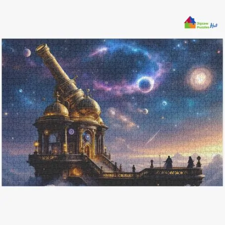 Mystical Space Observatory Jigsaw Puzzle - 1000 Piece Jigsaw Puzzle For Adults