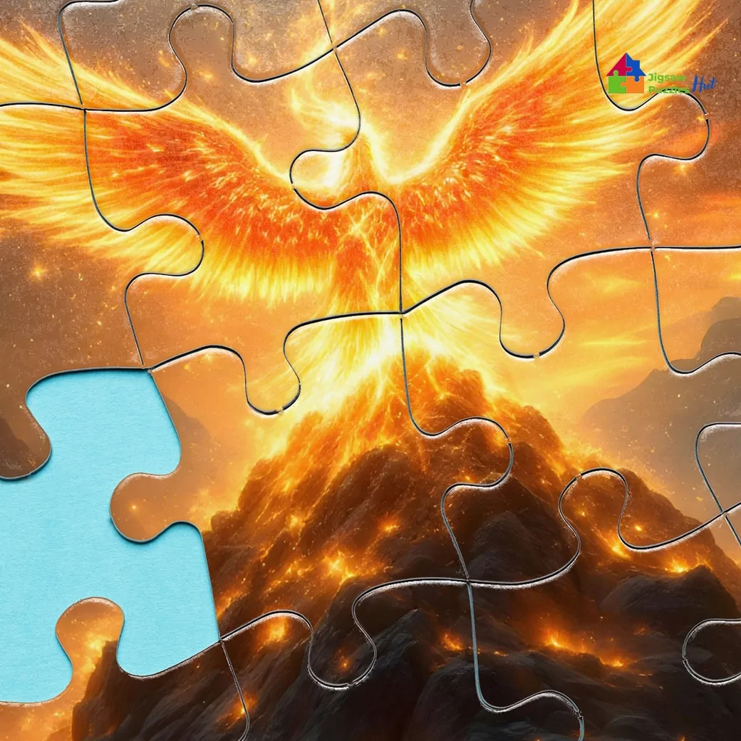 Phoenix's Rebirth Jigsaw Puzzle - 1000 Piece Jigsaw Puzzle For Adults