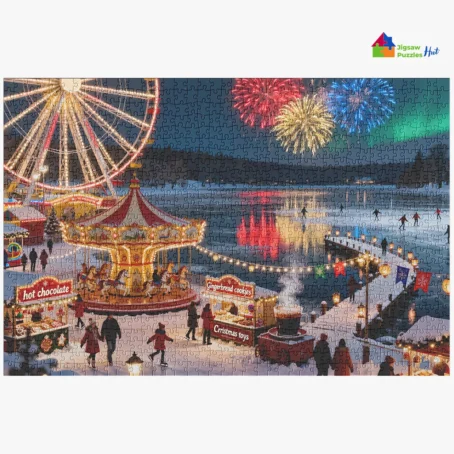 Winter Carnival – 1000 Piece Christmas Jigsaw Puzzle For Adults